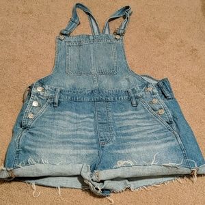 adirondack short overalls in denville wash